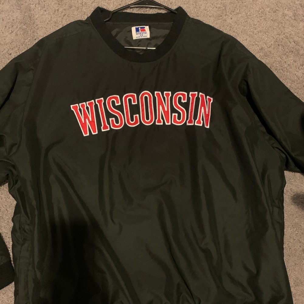 Vintage NCAA Wisconsin Badgers Pullover Jacket